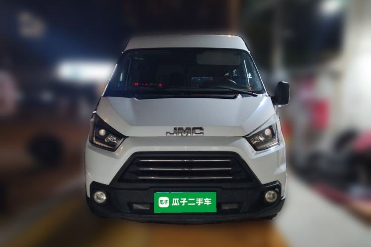Used JMC Transit 2017 2.8T Commercial Version Short Wheelbase Mid-Roof 6/7/8-Seater JX493 Front