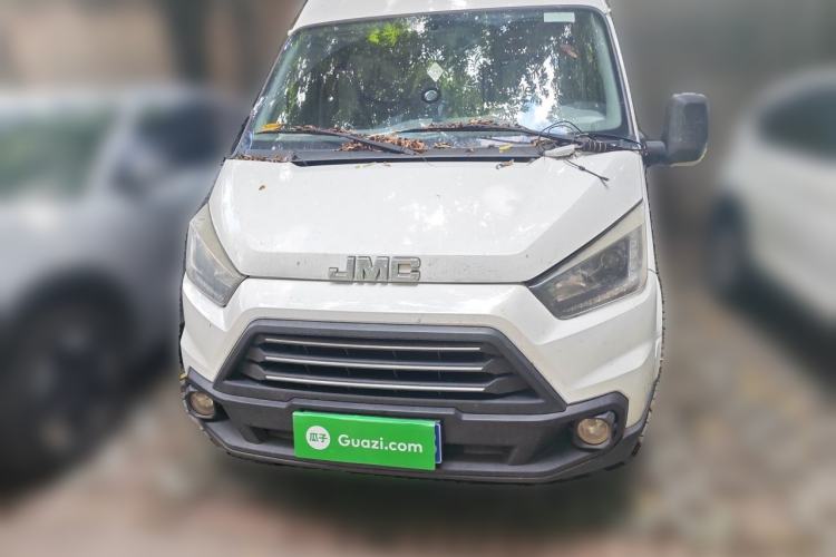 Used JMC Transit 2017 2.8T Commercial Version Short Wheelbase Mid-Roof 6/7/8-Seater JX493 Front