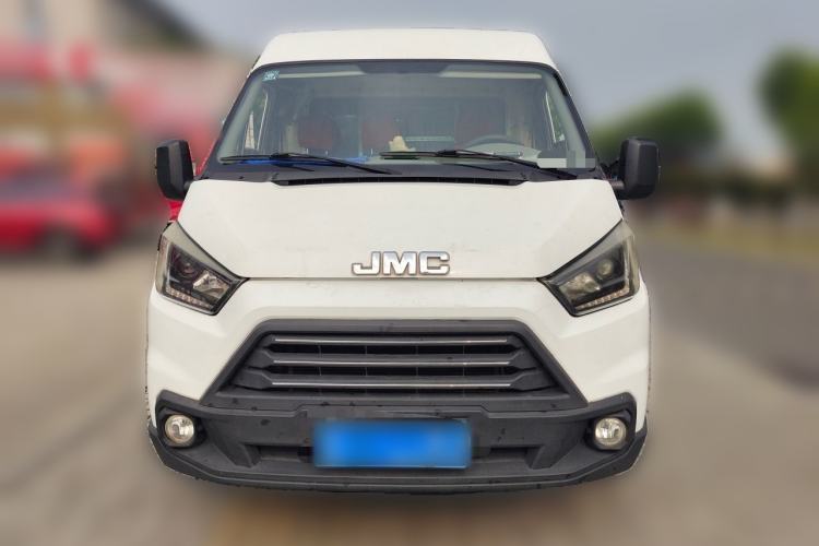 Used JMC Transit 2017 2.8T Commercial Version Short Wheelbase Mid-Roof 3-Seater JX493 Front