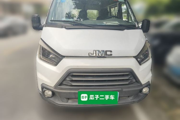 Used JMC Transit 2017 2.8T Commercial Version Short Wheelbase Mid-Roof 6/7/8-Seater JX493 Front