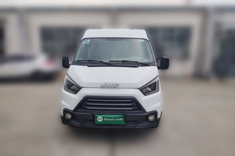 Used JMC Transit 2017 2.8T Commercial Version Long Wheelbase Mid-Roof 3-Seater JX493 Front