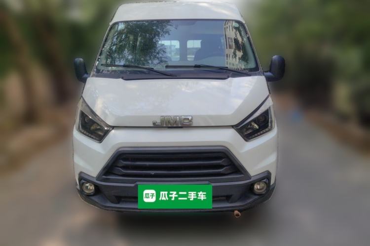 Used JMC Transit 2017 2.8T Commercial Version Long Wheelbase Mid-Roof 6/7/8-Seater JX493 Front