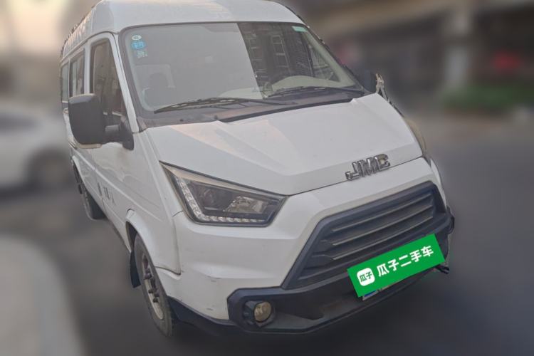 Used JMC Transit 2017 2.8T Business-Grade Short Wheelbase Mid-Roof 7/8-Seater JX493 Front Right 45 Deg