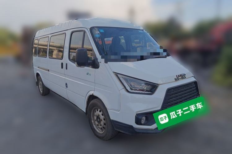 Used JMC Transit 2017 2.8T Commercial Version Long Wheelbase Mid-Roof 6/7/8-Seater JX493 Front Right 45 Deg
