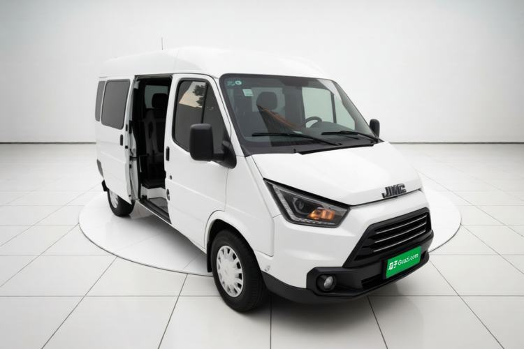 Used JMC Transit 2017 2.8T Commercial Version Long Wheelbase Mid-Roof 6/7/8-Seater JX493 Front Right 45 Deg