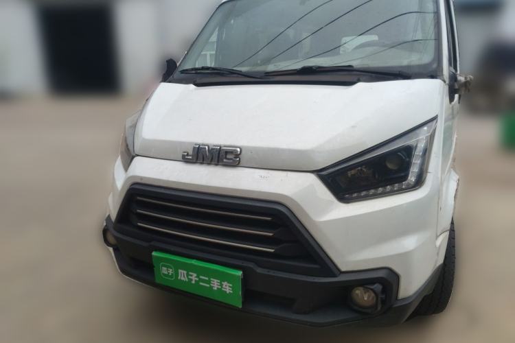 Used JMC Transit 2017 2.8T Commercial Version Short Wheelbase Mid-Roof 6/7/8-Seater JX493 Front