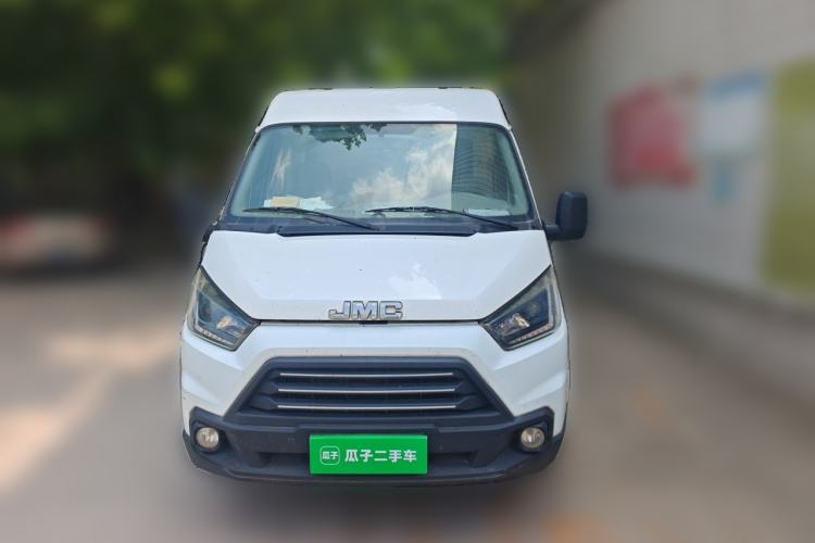 Used JMC Transit 2017 2.8T Commercial Version Long Wheelbase Mid-Roof 3-Seater JX493 Front