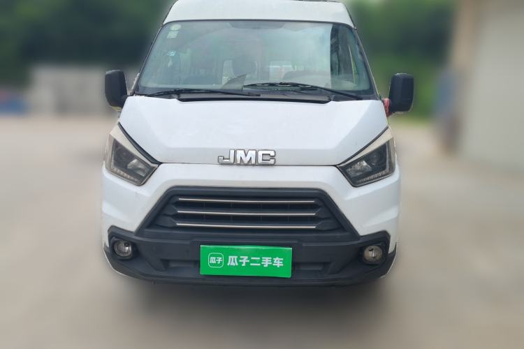 Used JMC Transit 2017 2.8T Commercial Version Short Wheelbase Mid-Roof 6/7/8-Seater JX493 Front