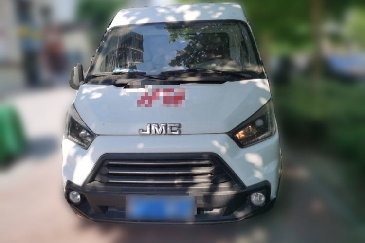 Used JMC Transit 2017 2.8T Commercial Version Short Wheelbase Mid-Roof 3-Seater JX493 Front