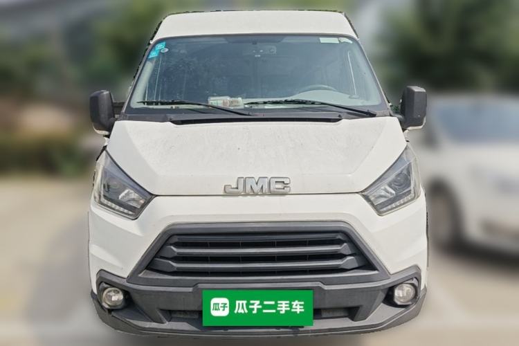 Used JMC Transit 2017 2.8T Commercial Version Short Wheelbase Mid-Roof 6/7/8-Seater JX493 Front