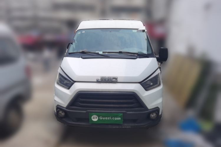 Used JMC Transit 2017 2.8T Commercial Version Long Wheelbase Mid-Roof 3-Seater JX493 Front