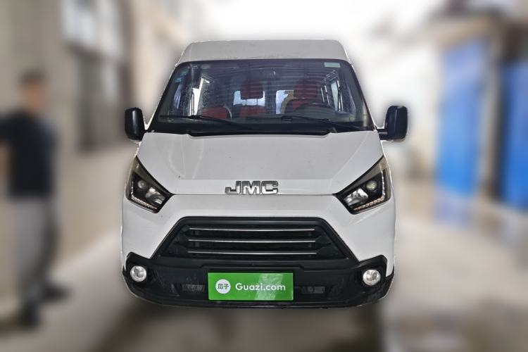 Used JMC Transit 2017 2.8T Commercial Version Short Wheelbase Mid-Roof 6/7/8-Seater JX493 Front