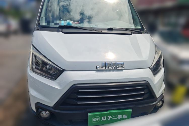 Used JMC Transit 2017 2.8T Commercial Version Short Wheelbase Mid-Roof 3-Seater JX493 Front