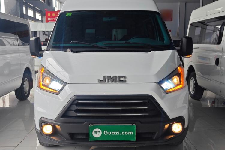 Used JMC Transit 2017 2.8T Commercial Version Short Wheelbase Mid-Roof 6/7/8-Seater JX493 Front