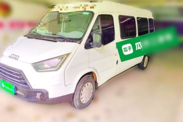 Used JMC Transit 2017 2.8T Commercial Version Long Wheelbase Mid-Roof 6/7/8-Seater JX493