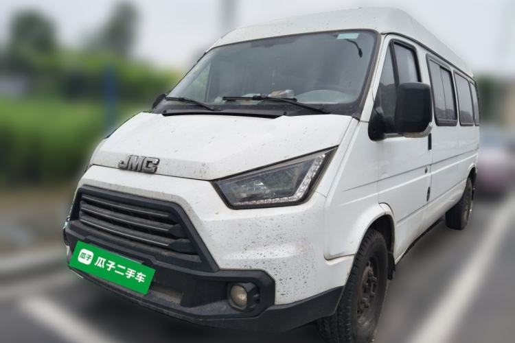 Used JMC Transit 2017 2.8T Commercial Version Long Wheelbase Mid-Roof 6/7/8-Seater JX493 Guazi used car, China used car export, Used car for sale, Used cars, Cheapest cars for sale