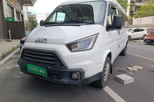 Used JMC Transit 2017 2.8T Commercial Version Long Wheelbase Mid-Roof 6/7/8-Seater JX493