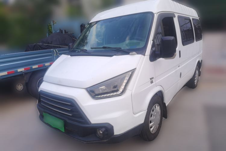 Used JMC Transit 2017 2.8T Commercial Version Short Wheelbase Mid-Roof 6/7/8-Seater JX493 Guazi used car, China used car export, Used car for sale, Used cars, Cheapest cars for sale