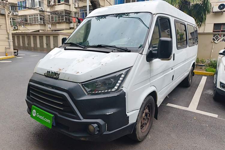 Used JMC Transit 2017 2.8T Commercial Version Long Wheelbase Mid-Roof 6/7/8-Seater JX493 Guazi used car, China used car export, Used car for sale, Used cars, Cheapest cars for sale