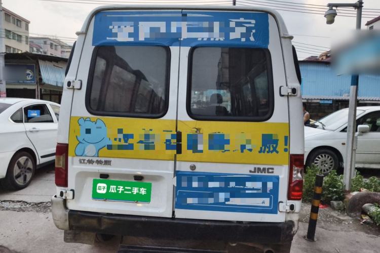 Used JMC Transit 2017 2.8T Commercial Version Long Wheelbase Mid-Roof 6/7/8-Seater JX493 Rear