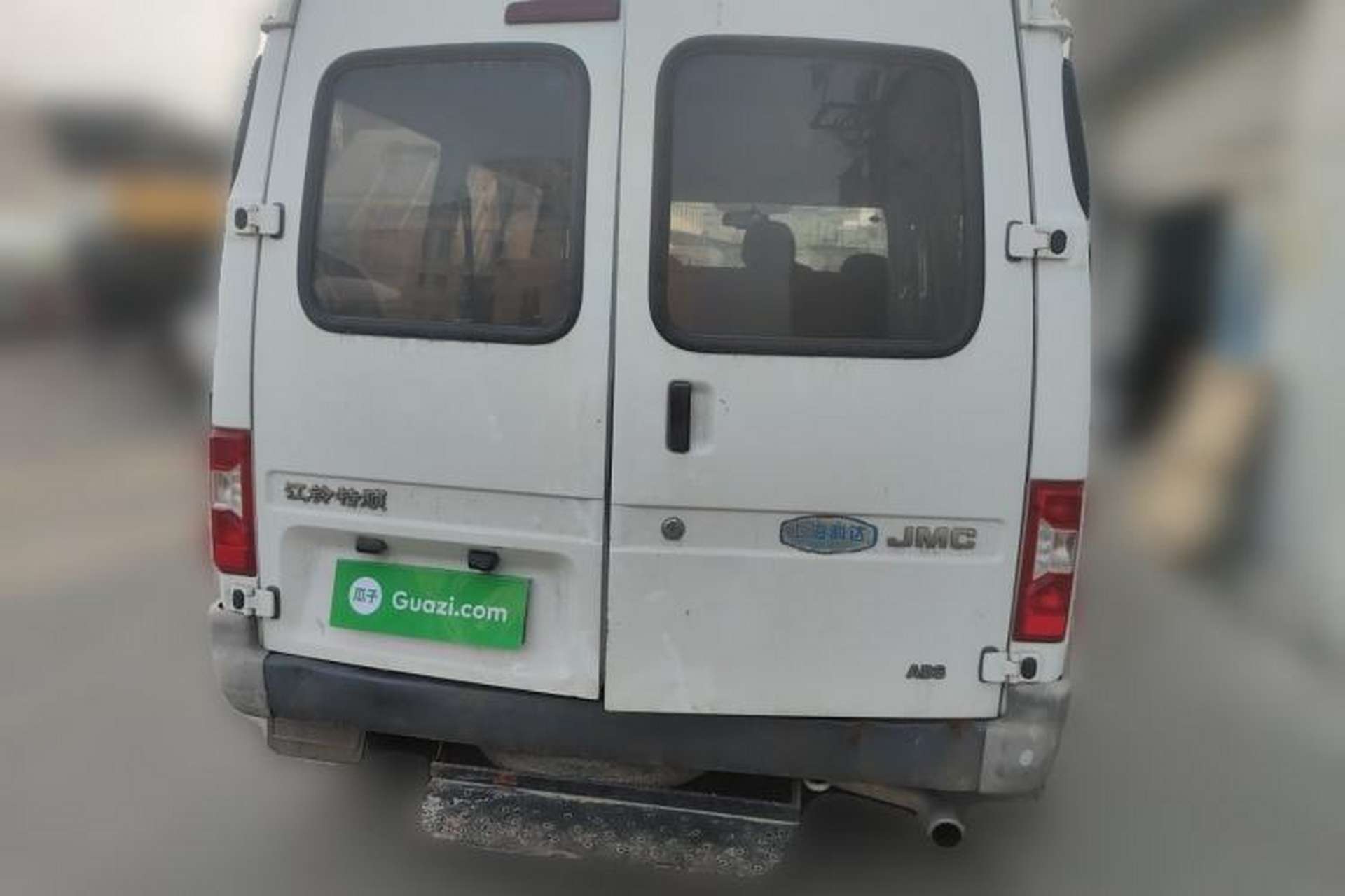 Used JMC Transit 2017 2.8T Commercial Version Short Wheelbase Mid-Roof 6/7/8-Seater JX493 Rear