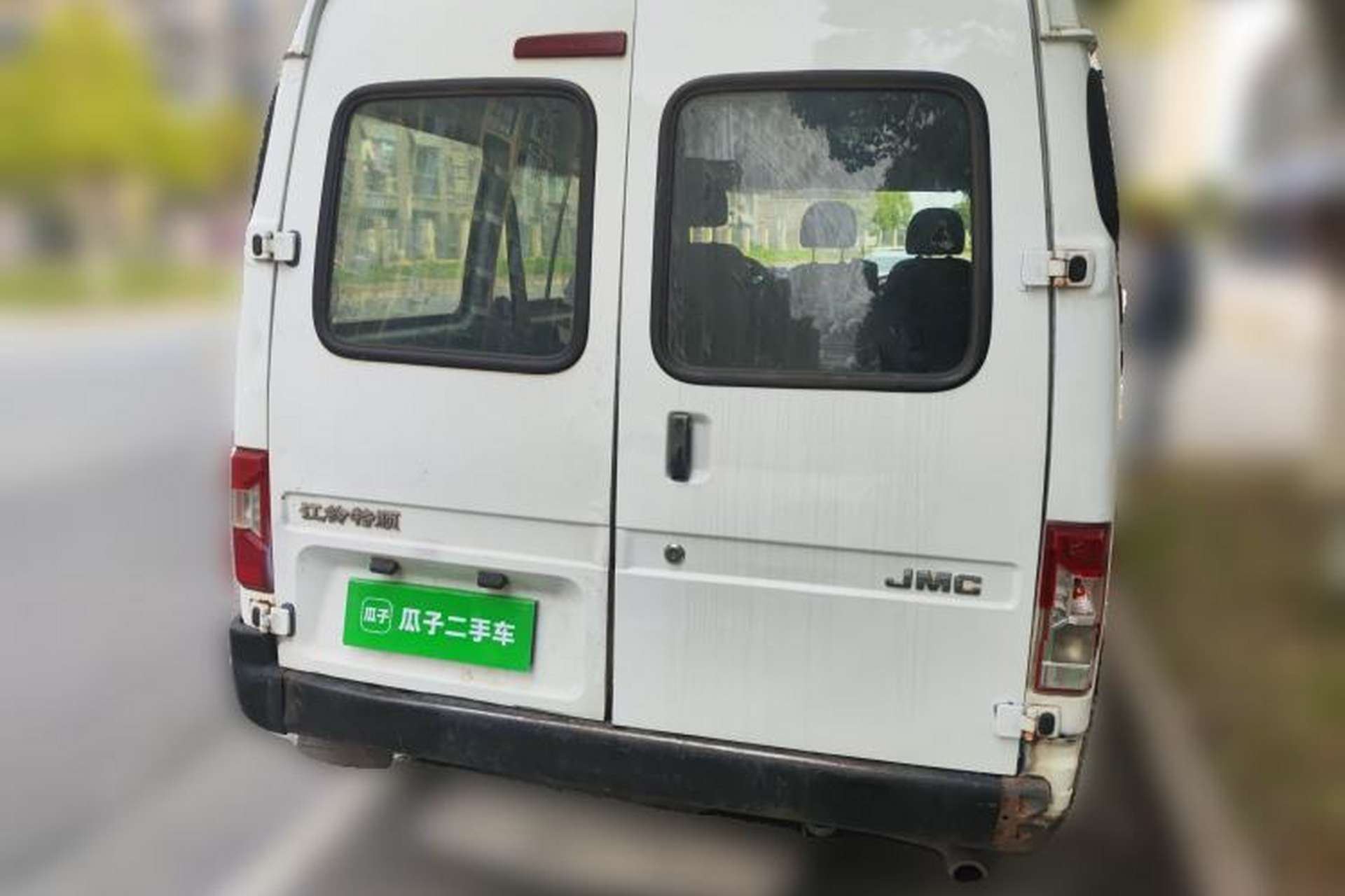 Used JMC Transit 2017 2.8T Commercial Version Short Wheelbase Mid-Roof 6/7/8-Seater JX493 Rear
