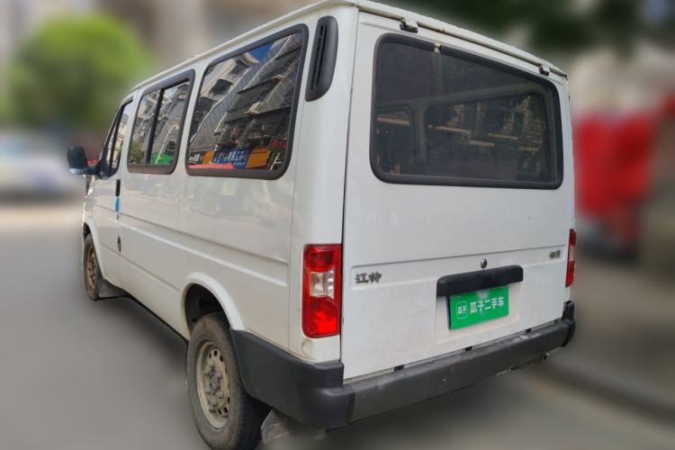 Used JMC Transit 2017 2.8T Commercial Version Short Wheelbase Low-Roof 6/7/8-Seater JX493 Rear Left 45 Deg