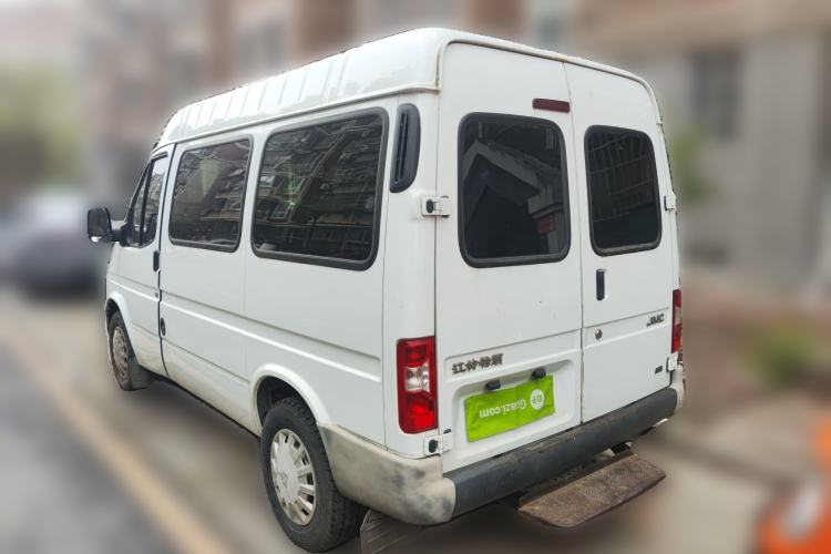 Used JMC Transit 2017 2.8T Commercial Version Short Wheelbase Mid-Roof 6/7/8-Seater JX493 Rear Left 45 Deg