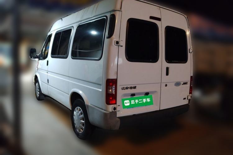 Used JMC Transit 2017 2.8T Commercial Version Short Wheelbase Mid-Roof 6/7/8-Seater JX493 Rear Left 45 Deg