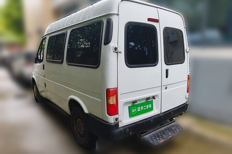 Used JMC Transit 2017 2.8T Commercial Version Short Wheelbase Mid-Roof 6/7/8-Seater JX493 Rear Left 45 Deg