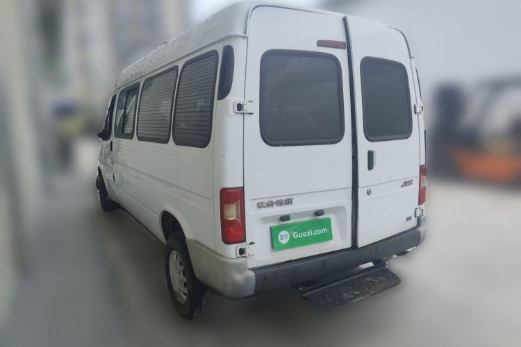 Used JMC Transit 2017 2.8T Commercial Version Long Wheelbase Mid-Roof 6/7/8-Seater JX493 Rear Left 45 Deg