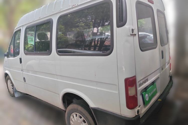 Used JMC Transit 2017 2.8T Commercial Version Short Wheelbase Mid-Roof 6/7/8-Seater JX493 Rear Left 45 Deg