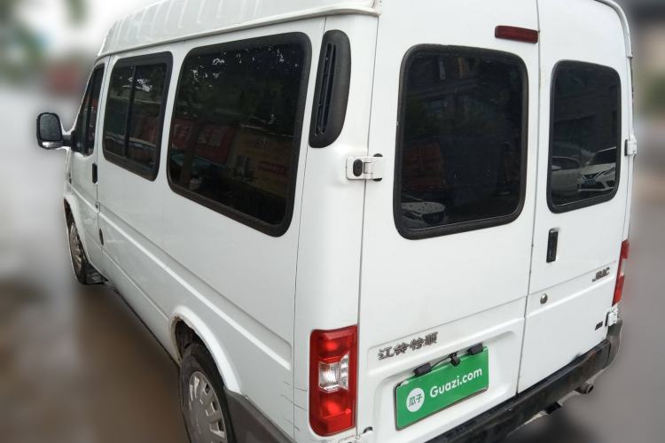 Used JMC Transit 2017 2.8T Commercial Version Short Wheelbase Mid-Roof 6/7/8-Seater JX493 Rear Left 45 Deg