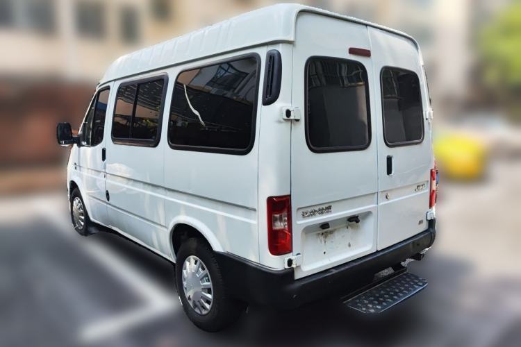 Used JMC Transit 2017 2.8T Commercial Version Short Wheelbase Mid-Roof 6/7/8-Seater JX493 Rear Left 45 Deg