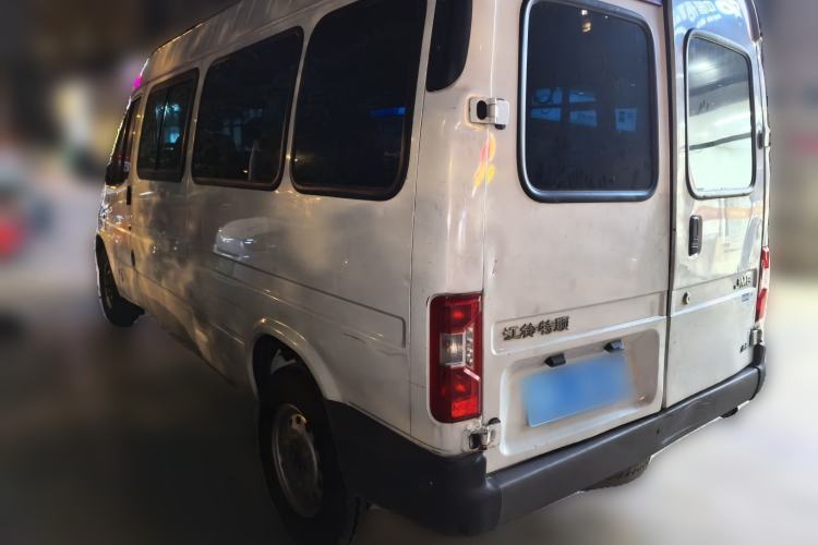 Used JMC Transit 2017 2.8T Commercial Version Long Wheelbase Mid-Roof 6/7/8-Seater JX493 Rear Left 45 Deg