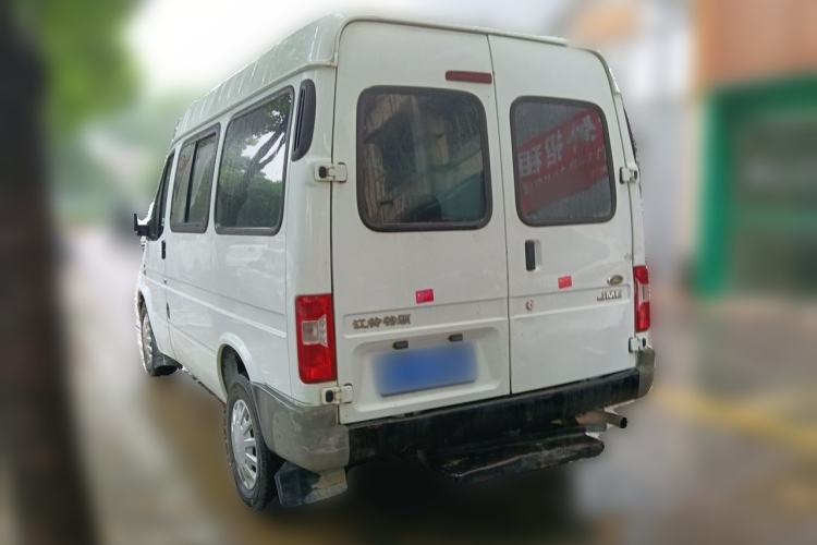 Used JMC Transit 2017 2.8T Commercial Version Short Wheelbase Mid-Roof 6/7/8-Seater JX493 Rear Left 45 Deg