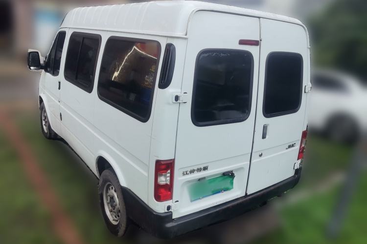 Used JMC Transit 2017 2.8T Commercial Version Short Wheelbase Mid-Roof 6/7/8-Seater JX493 Rear Left 45 Deg