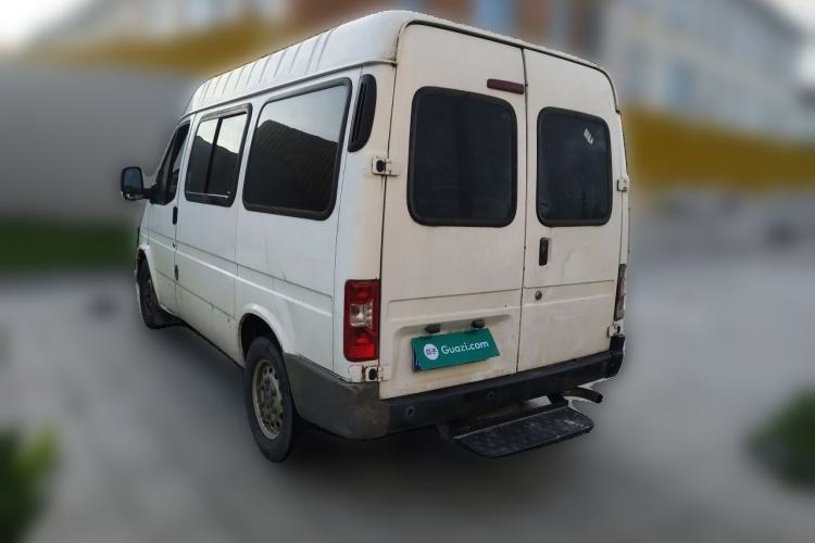 Used JMC Transit 2017 2.8T Commercial Version Short Wheelbase Low-Roof 6/7/8-Seater JX493 Rear Left 45 Deg