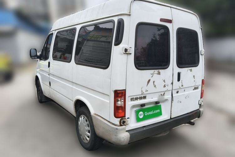 Used JMC Transit 2017 2.8T Commercial Version Short Wheelbase Mid-Roof 6/7/8-Seater JX493 Rear Left 45 Deg