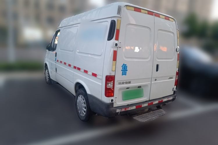 Used JMC Transit 2017 2.8T Commercial Version Short Wheelbase Mid-Roof 3-Seater JX493 Rear Left 45 Deg