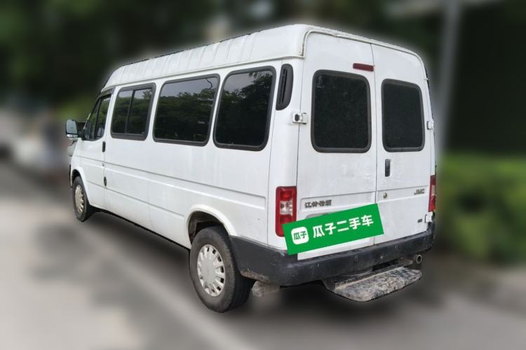 Used JMC Transit 2017 2.8T Commercial Version Long Wheelbase Mid-Roof 6/7/8-Seater JX493 Rear Left 45 Deg