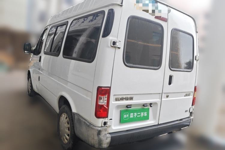 Used JMC Transit 2017 2.8T Commercial Version Short Wheelbase Mid-Roof 6/7/8-Seater JX493 Rear Left 45 Deg