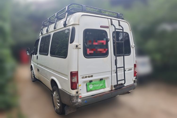 Used JMC Transit 2017 2.8T Commercial Version Short Wheelbase Mid-Roof 6/7/8-Seater JX493 Rear Left 45 Deg