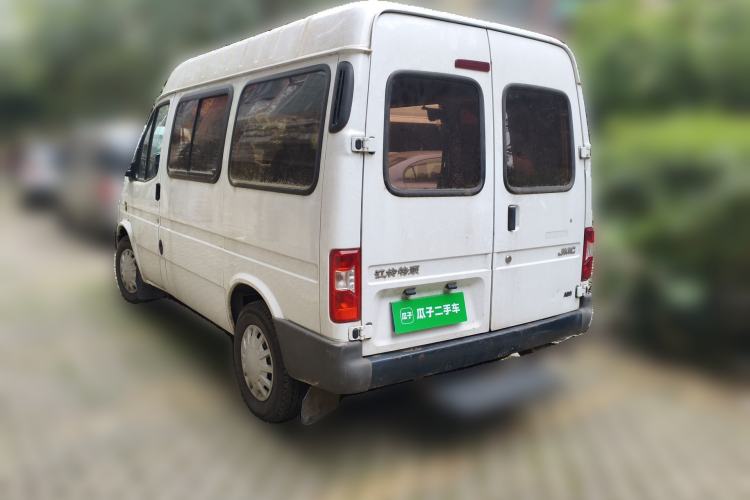 Used JMC Transit 2017 2.8T Commercial Version Short Wheelbase Mid-Roof 6/7/8-Seater JX493 Rear Left 45 Deg