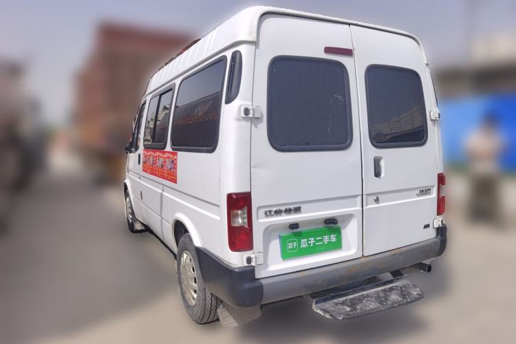 Used JMC Transit 2017 2.8T Commercial Version Short Wheelbase Mid-Roof 6/7/8-Seater JX493 Rear Left 45 Deg