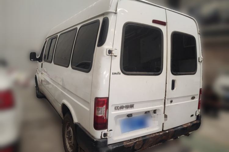 Used JMC Transit 2017 2.8T Commercial Version Long Wheelbase Mid-Roof 6/7/8-Seater JX493 Rear Left 45 Deg