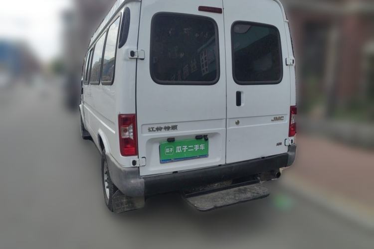 Used JMC Transit 2017 2.8T Commercial Version Long Wheelbase Mid-Roof 6/7/8-Seater JX493 Rear Left 45 Deg