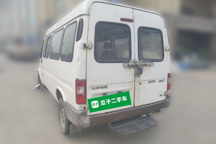 Used JMC Transit 2017 2.8T Commercial Version Short Wheelbase Mid-Roof 6/7/8-Seater JX493 Rear Left 45 Deg