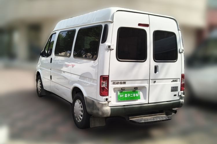 Used JMC Transit 2017 2.8T Commercial Version Short Wheelbase Mid-Roof 6/7/8-Seater JX493 Rear Left 45 Deg