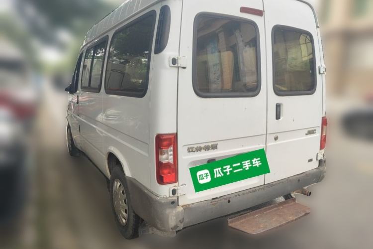 Used JMC Transit 2017 2.8T Commercial Version Short Wheelbase Mid-Roof 6/7/8-Seater JX493 Rear Left 45 Deg